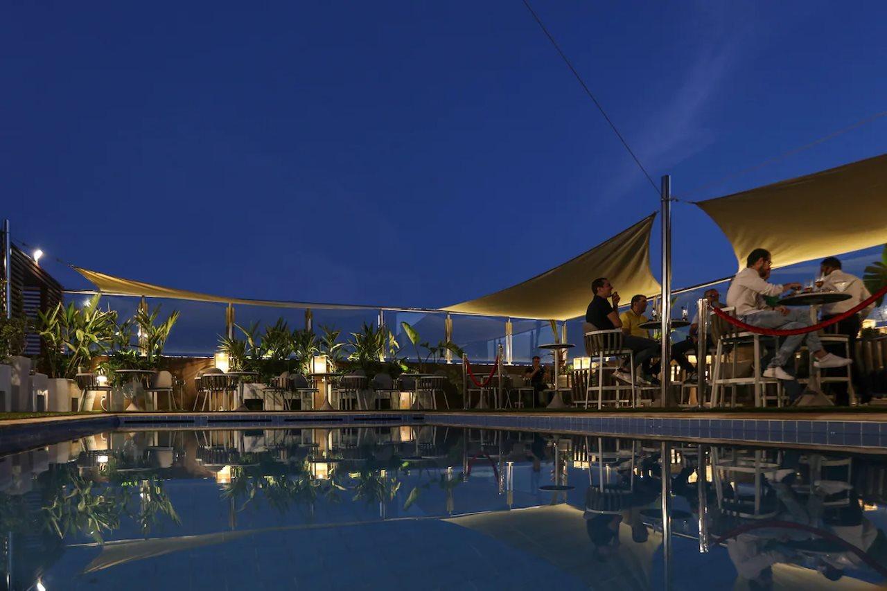 Le Palace D'Anfa Casablanca Eksteriør billede The pool at the Sky Bar