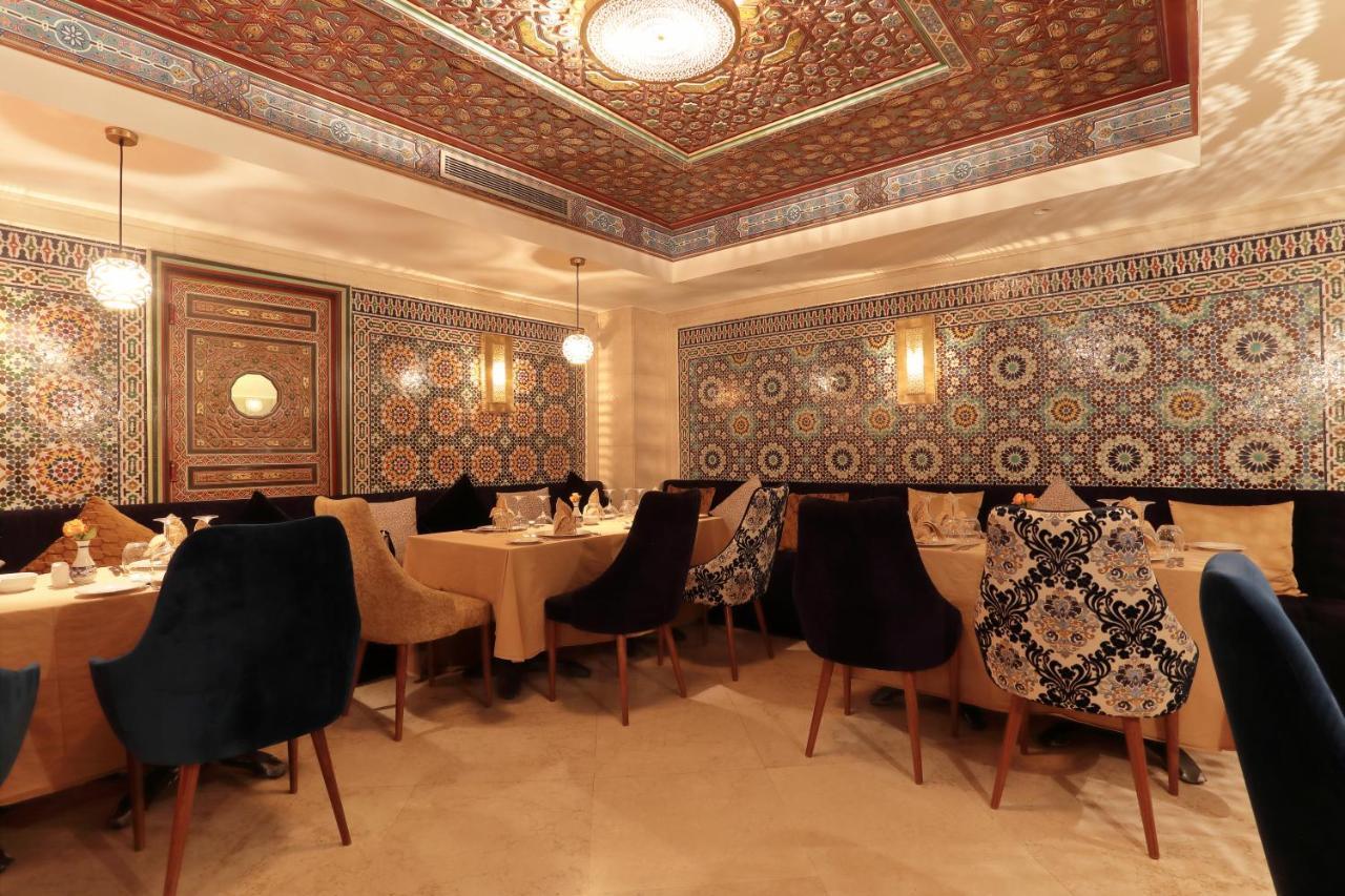 Le Palace D'Anfa Casablanca Eksteriør billede Restaurant interior